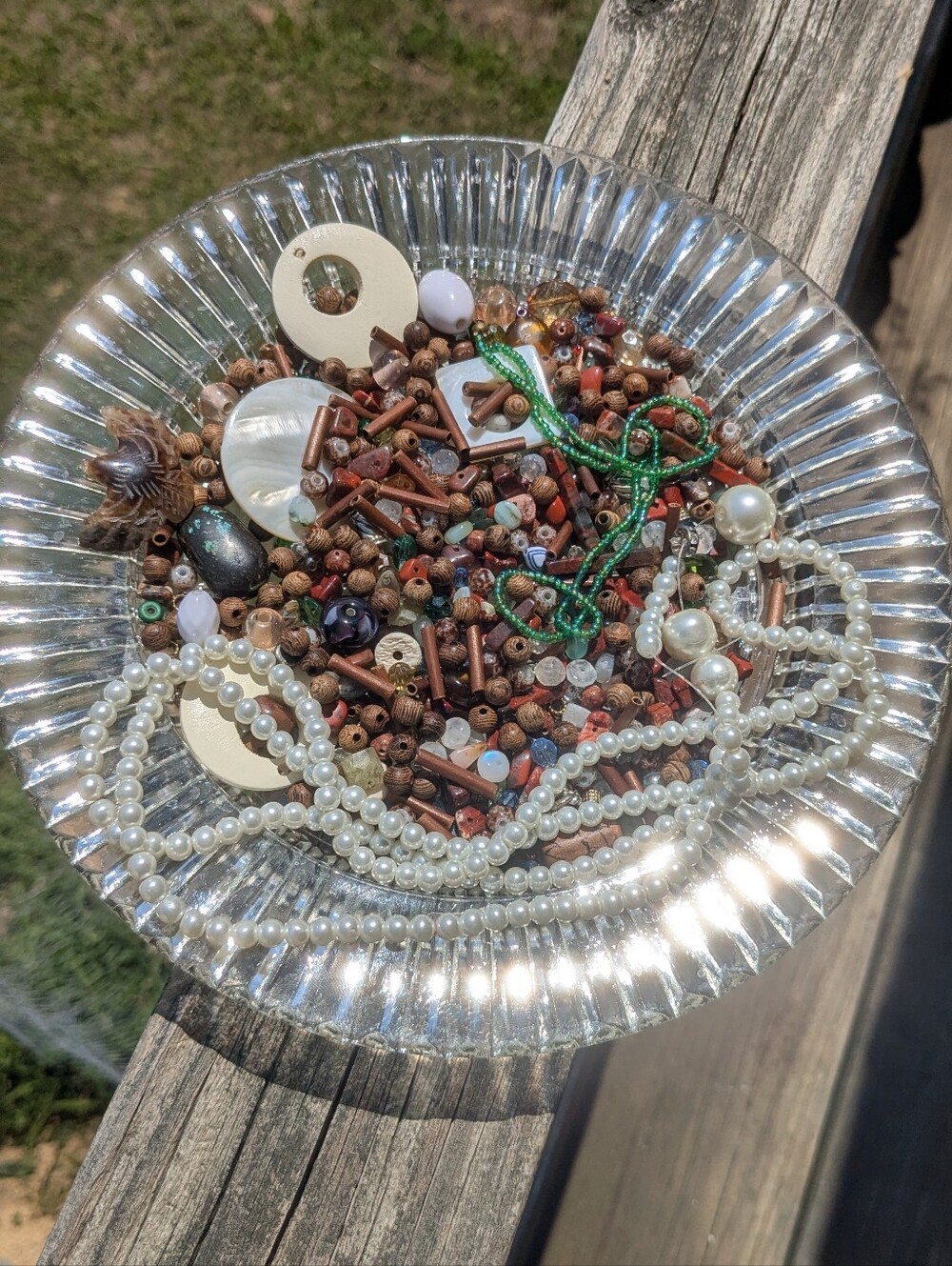 Gemstone & Vintage Bead Soup